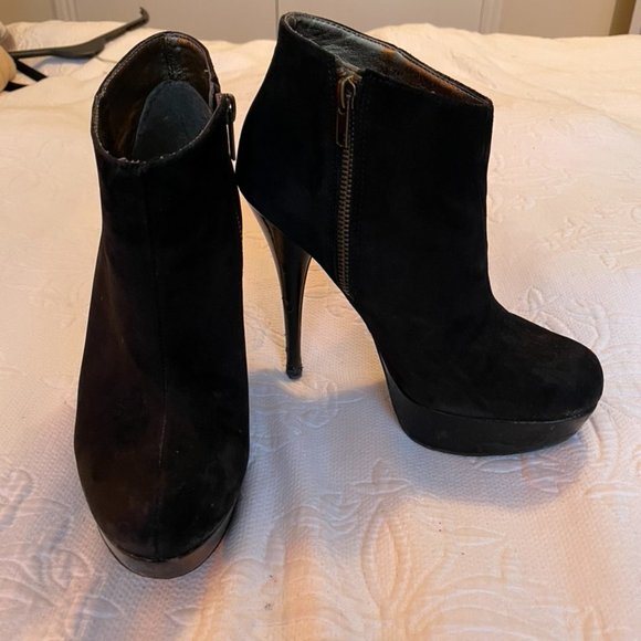 Steve Madden Suede Bootie Heels - Picture 3 of 3